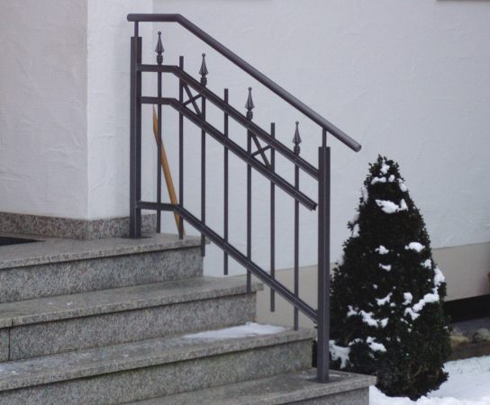 Stahlgel&auml;nder verzinkt und lackiert