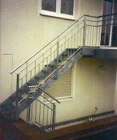 Stahltreppe verzinkt