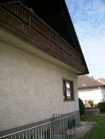 Balkonansicht vor dem Umbau