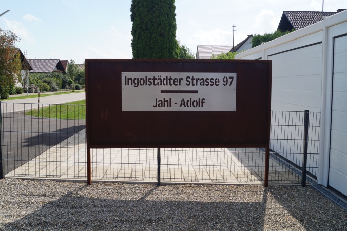 Sichtschutzelemente mit verschiedenen Motiven aus Corten Stahlblech