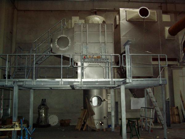 Aufbau einer Arbeitsb&uuml;hne