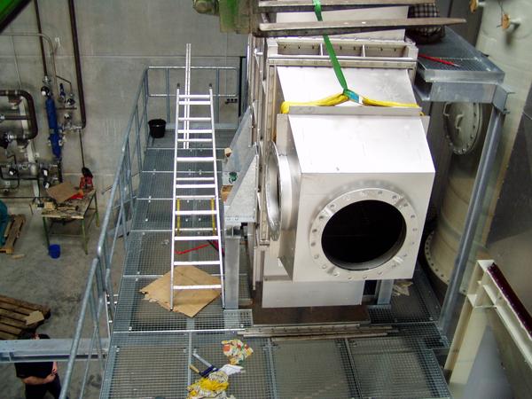 Aufbau einer Arbeitsb&uuml;hne