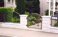 Hoftürl verzinkt und lackiert