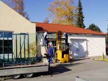 Montage eines Vordachs